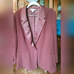 Lauren Conrad maroon XL blazer jacket